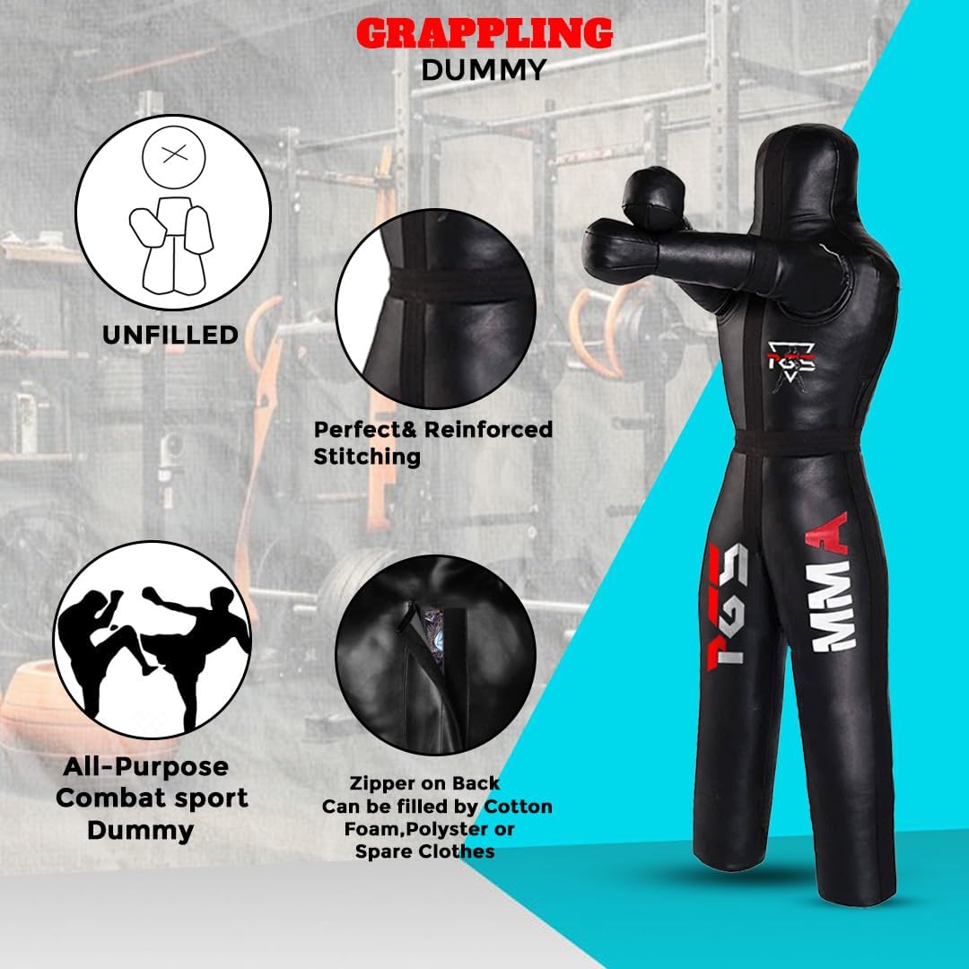 Aurevo Elite Unfilled 6FT Grappling Dummy