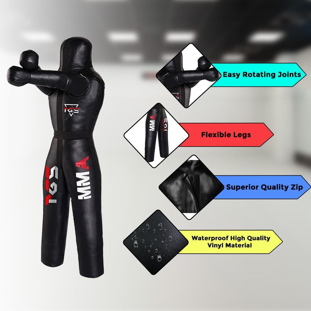 Aurevo Elite Unfilled 6FT Grappling Dummy