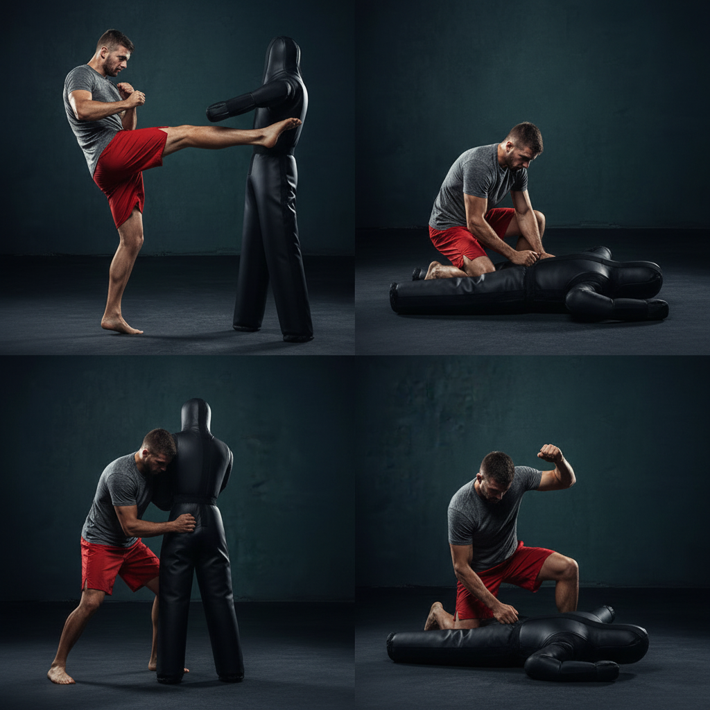 Aurevo Dominus™ Unfilled  6FT Grappling Dummy