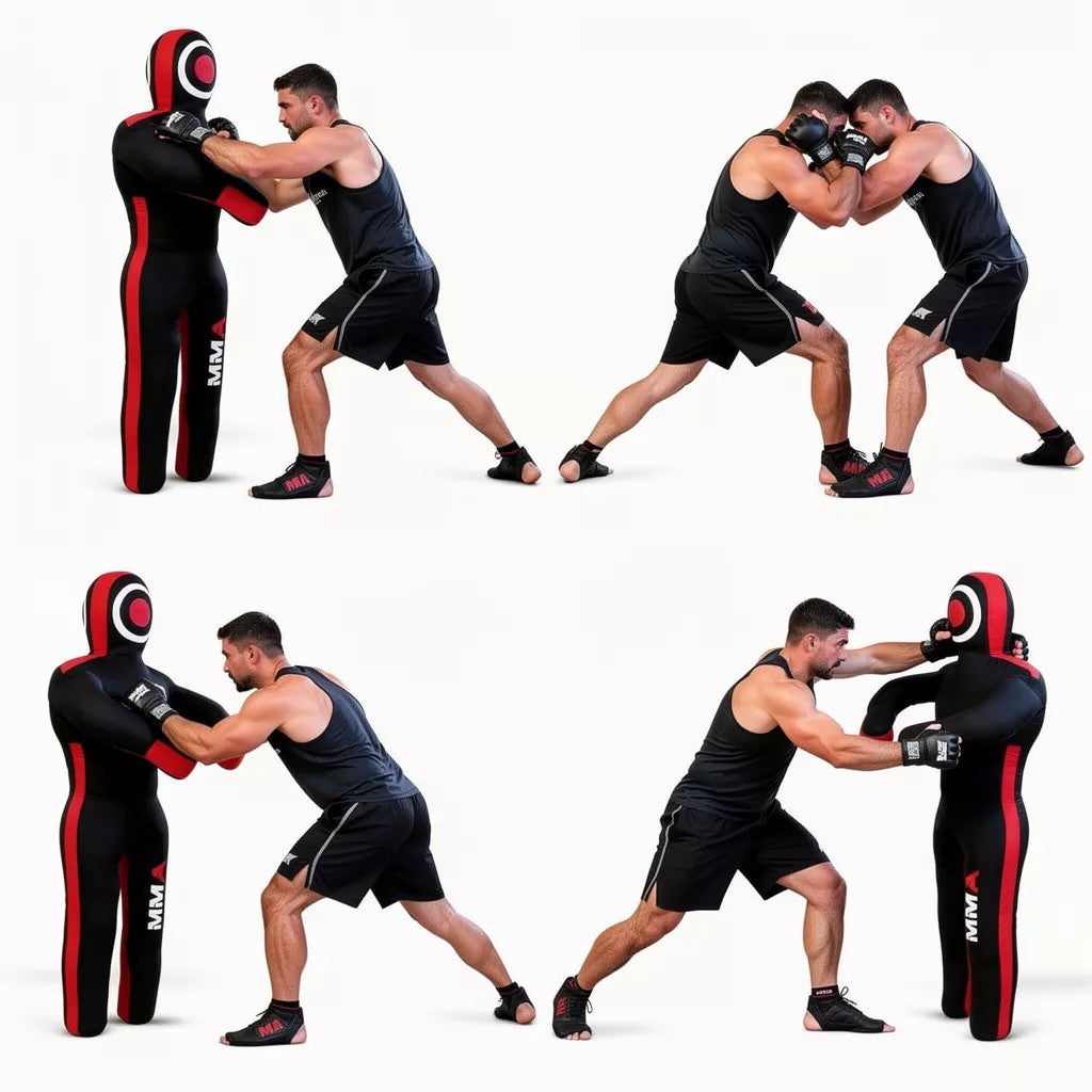 Aurevo Combat Form™ Unfilled Grappling Dummy