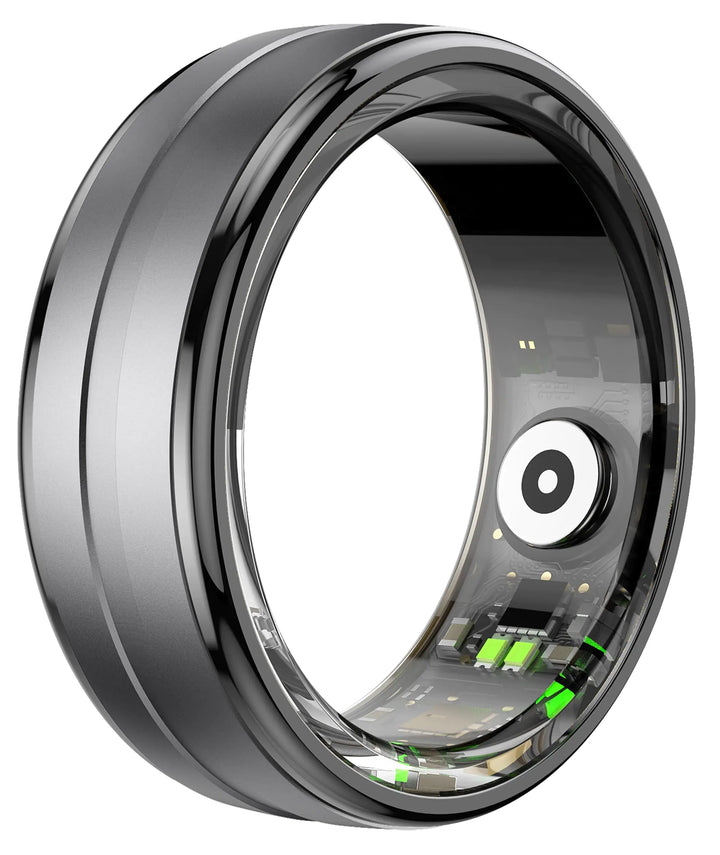 Casual Smart Rings for Men Women Compatible with iOS Android Phones