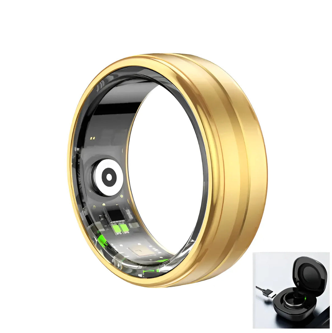 Casual Smart Rings for Men Women Compatible with iOS Android Phones