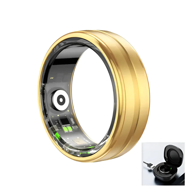 Casual Smart Rings for Men Women Compatible with iOS Android Phones